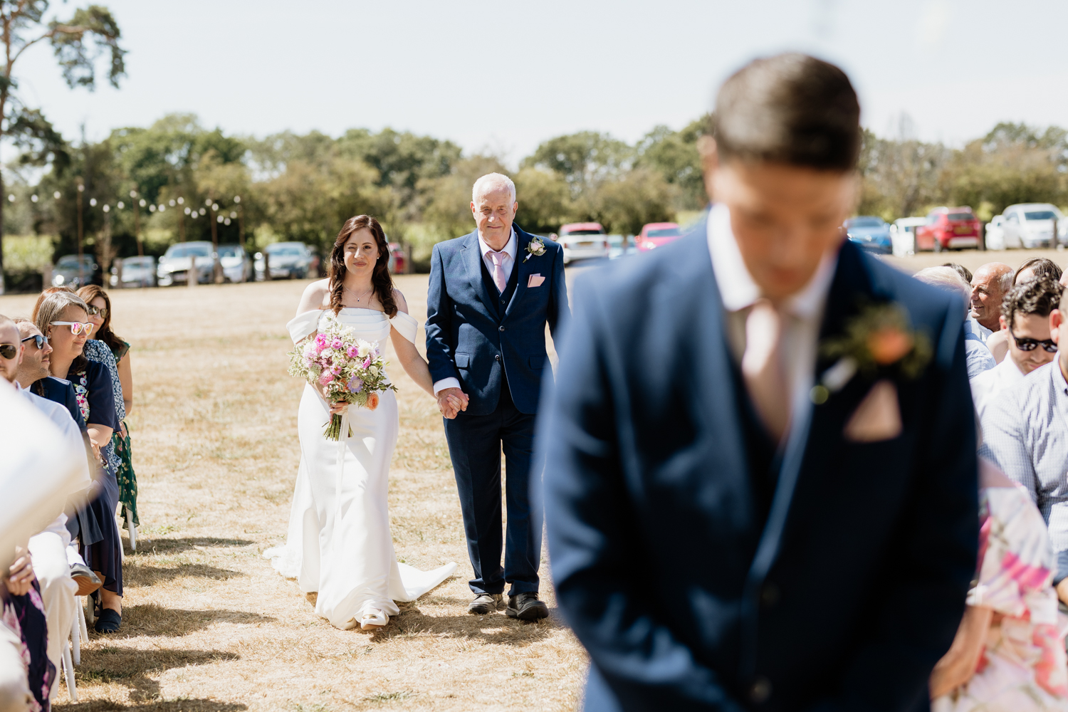 Wedding Flowers at Battleswick Farm: Wild, Romantic Florals in Colchester